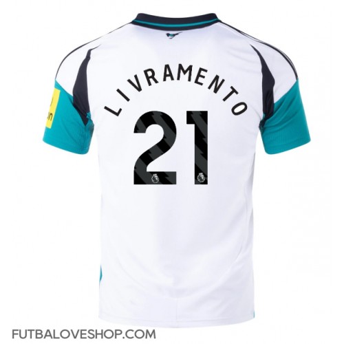 Dres Newcastle United Tino Livramento #21 Tretina 2024-25 Krátky Rukáv